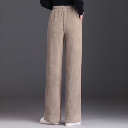 New Warm Wide-Leg Pants – Perfect for Cold Weather + 5 Pairs Free Winter Socks