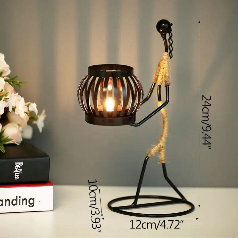 Nordic Metal Candlestick